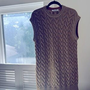 Max Mara sweater Tunic Gold & Metallic